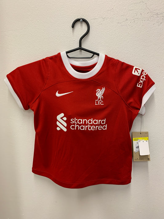 Liverpool Home 23/24 Full Kit Kids