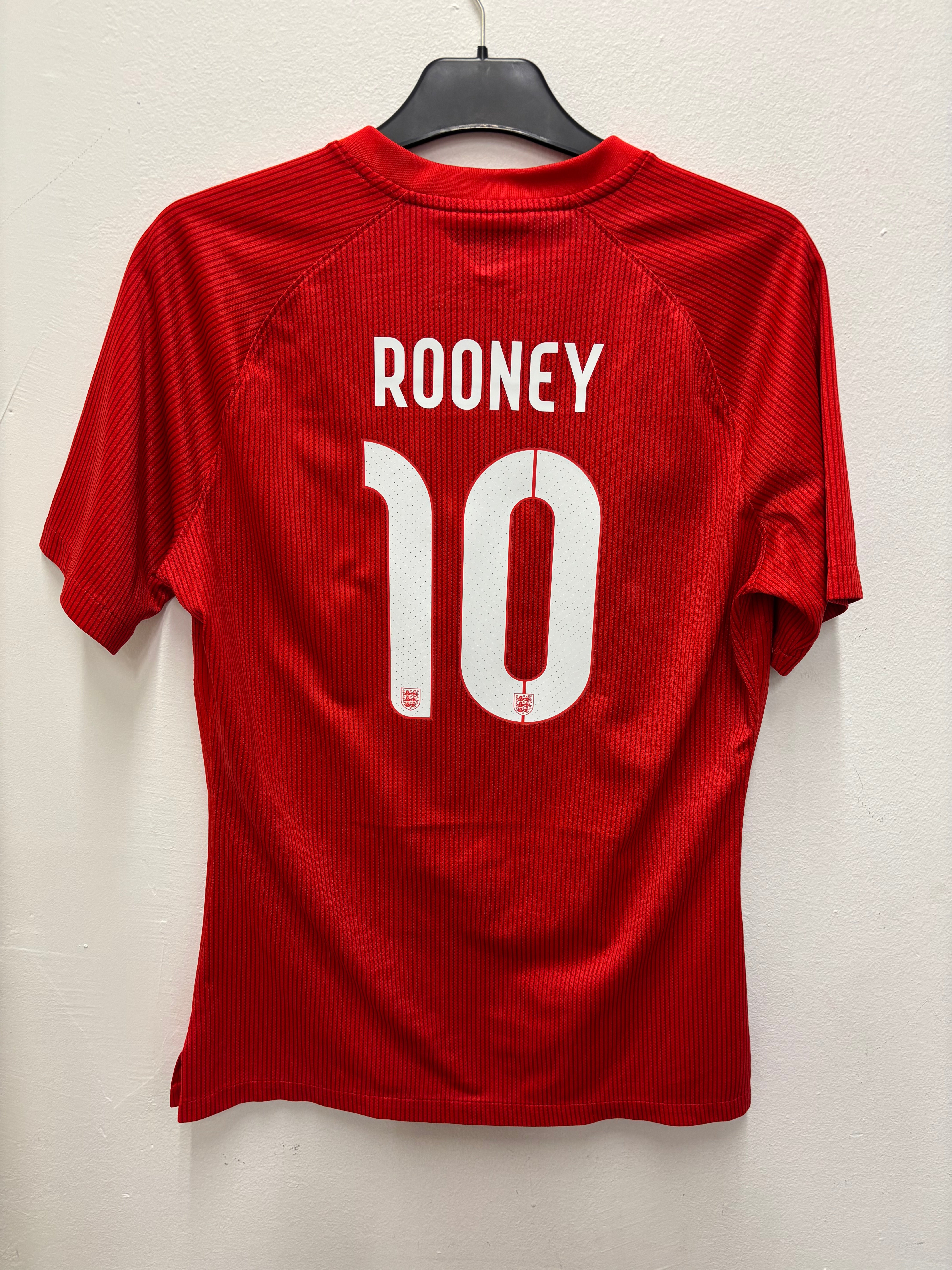 England Away 2014 Player Issue Rooney 10