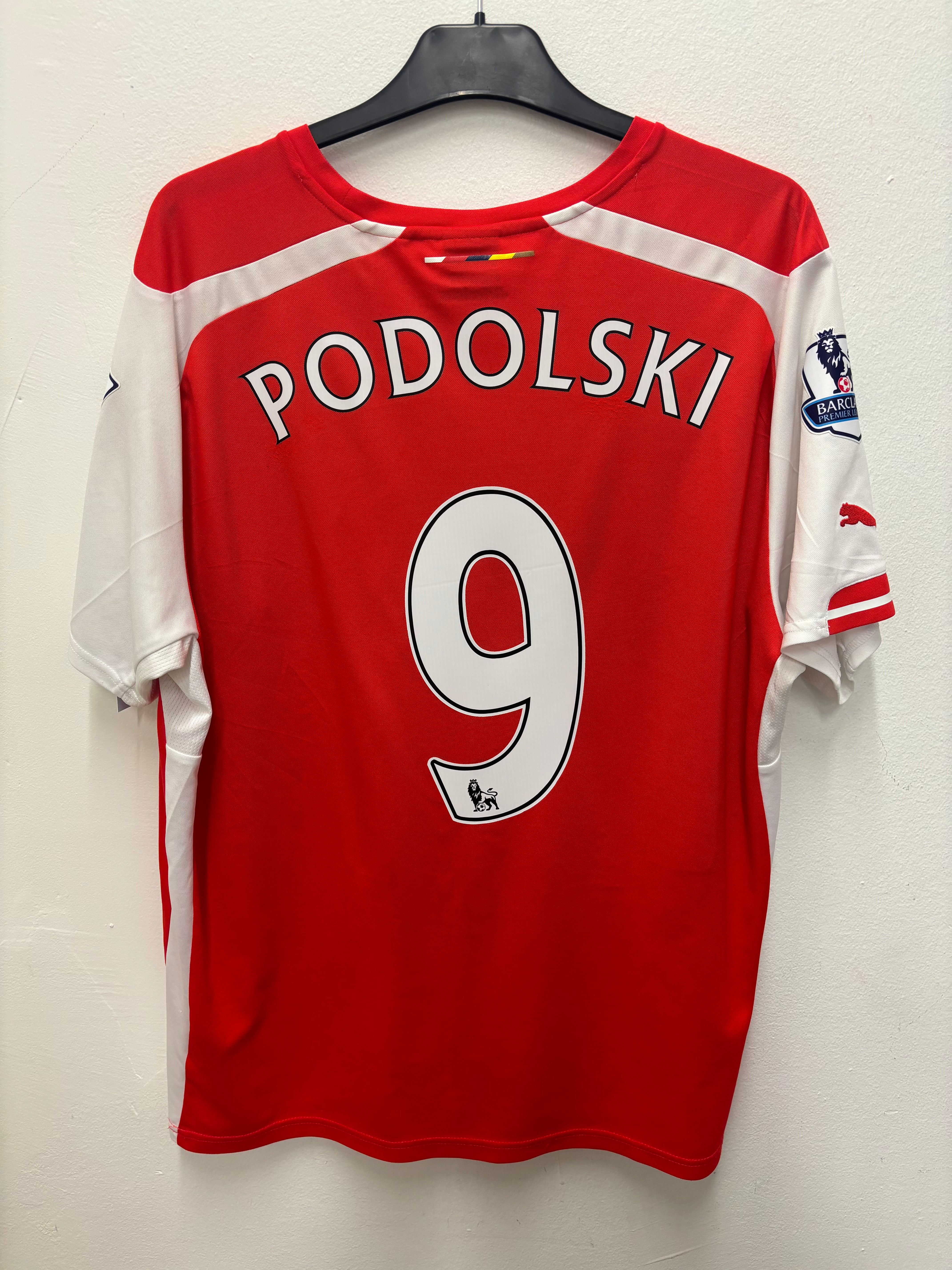 Arsenal Home 14/15 Podolski 9