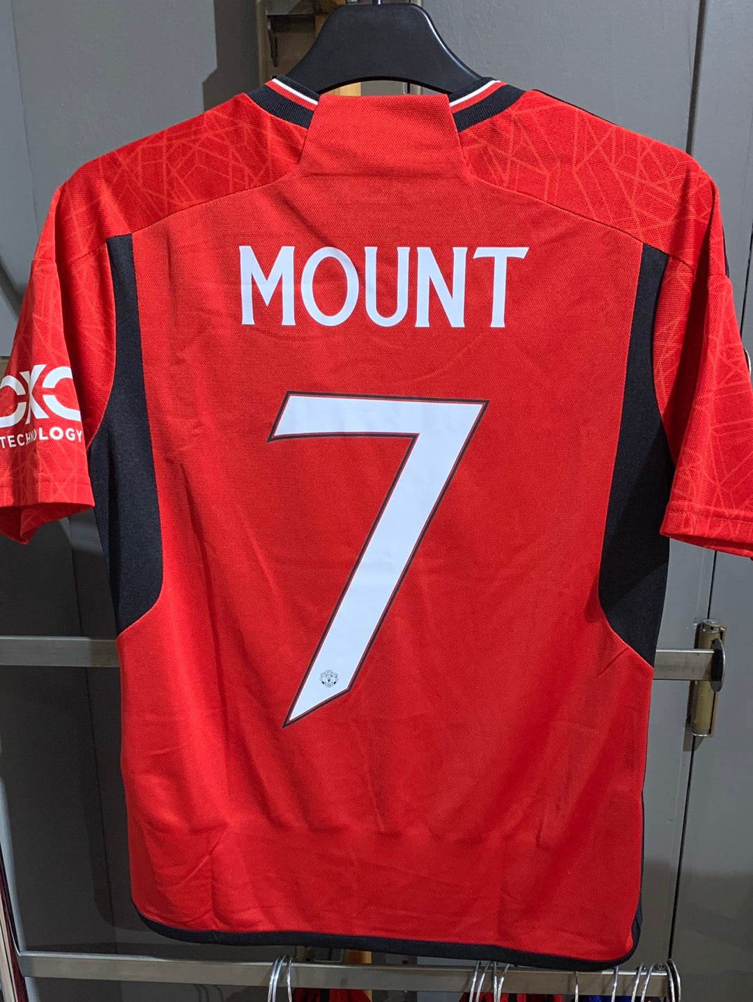 Manchester United Home 23/24 Mount 7 CL Print | Kids sizes