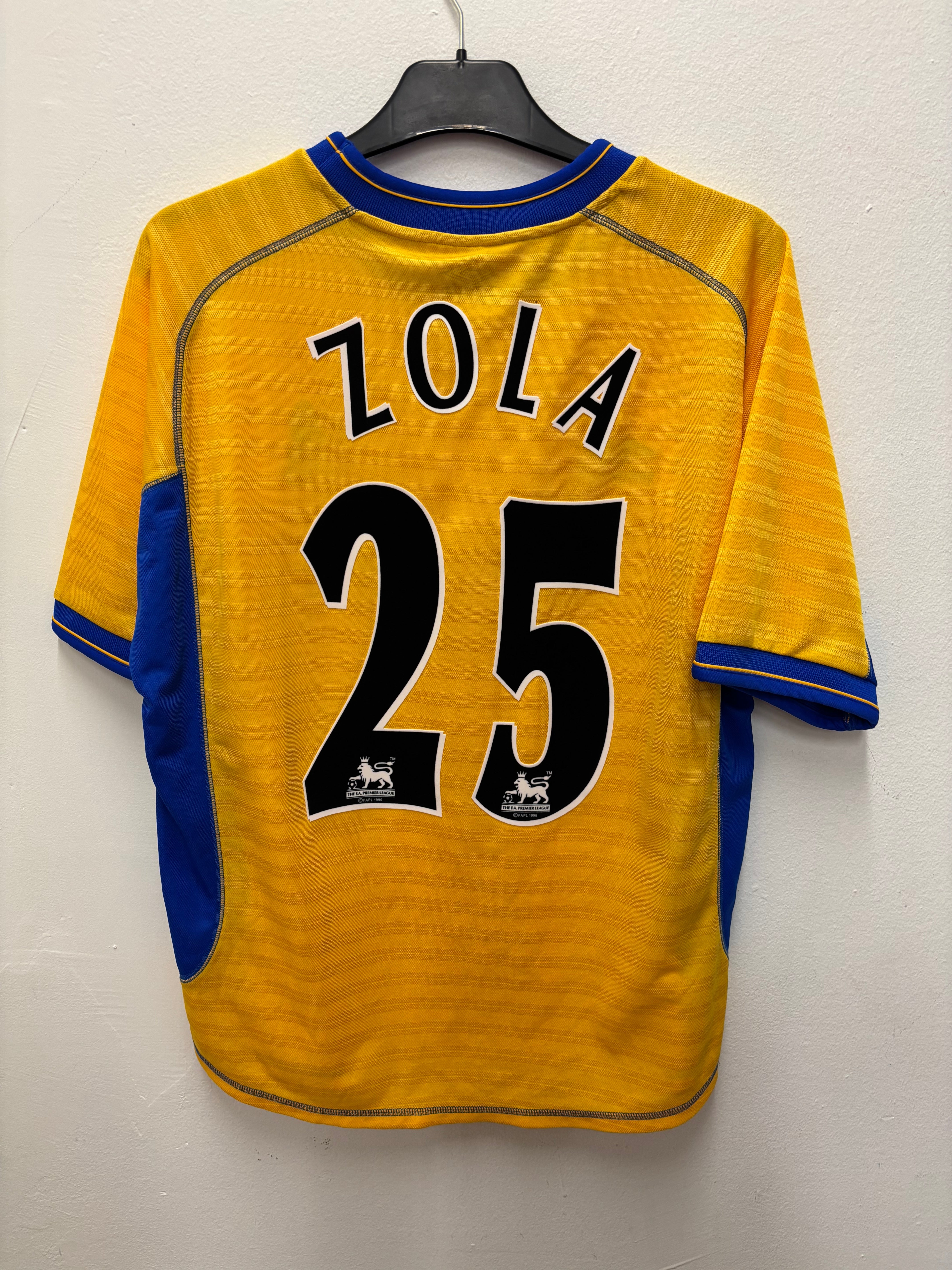 Chelsea Away Zola 25