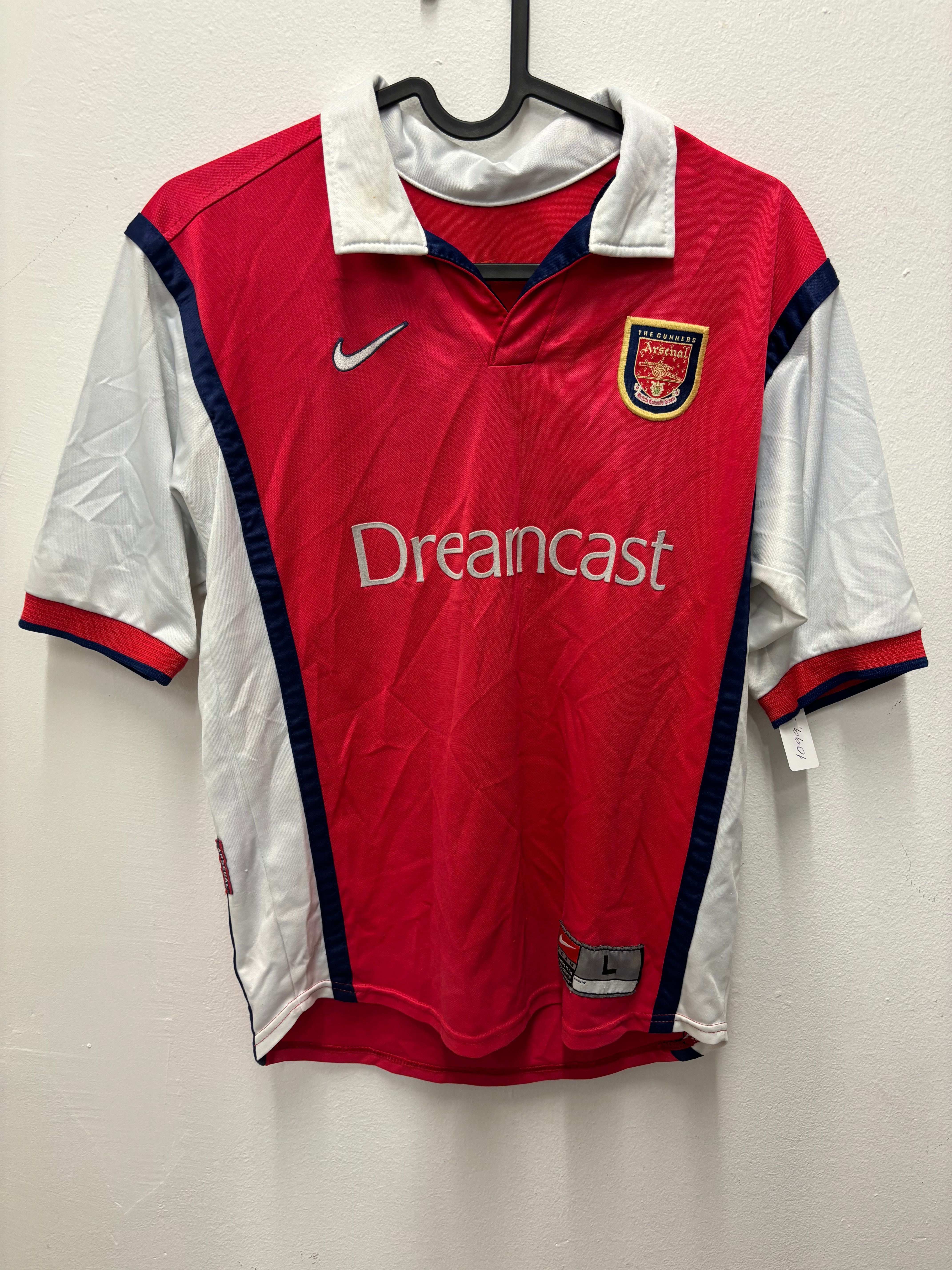 Arsenal Home 99/00 Vieira 4 kids