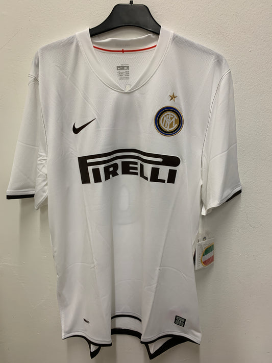 Inter Milan Away 08/09 Ibrahimovic 8 - inc Scudetto and Serie A sleeve patch