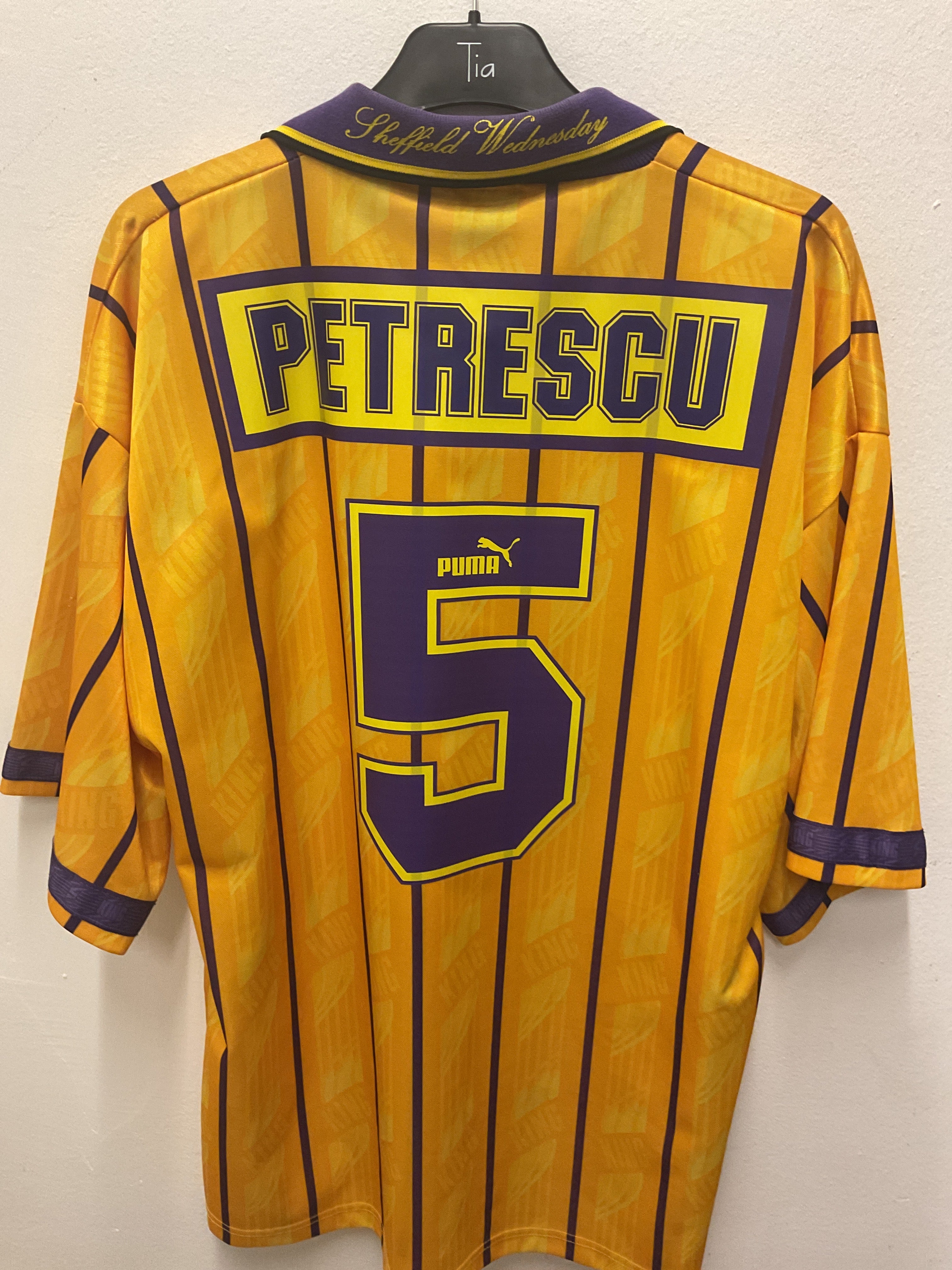 Sheffield Wednesday Away 94/96 Petrescu 5