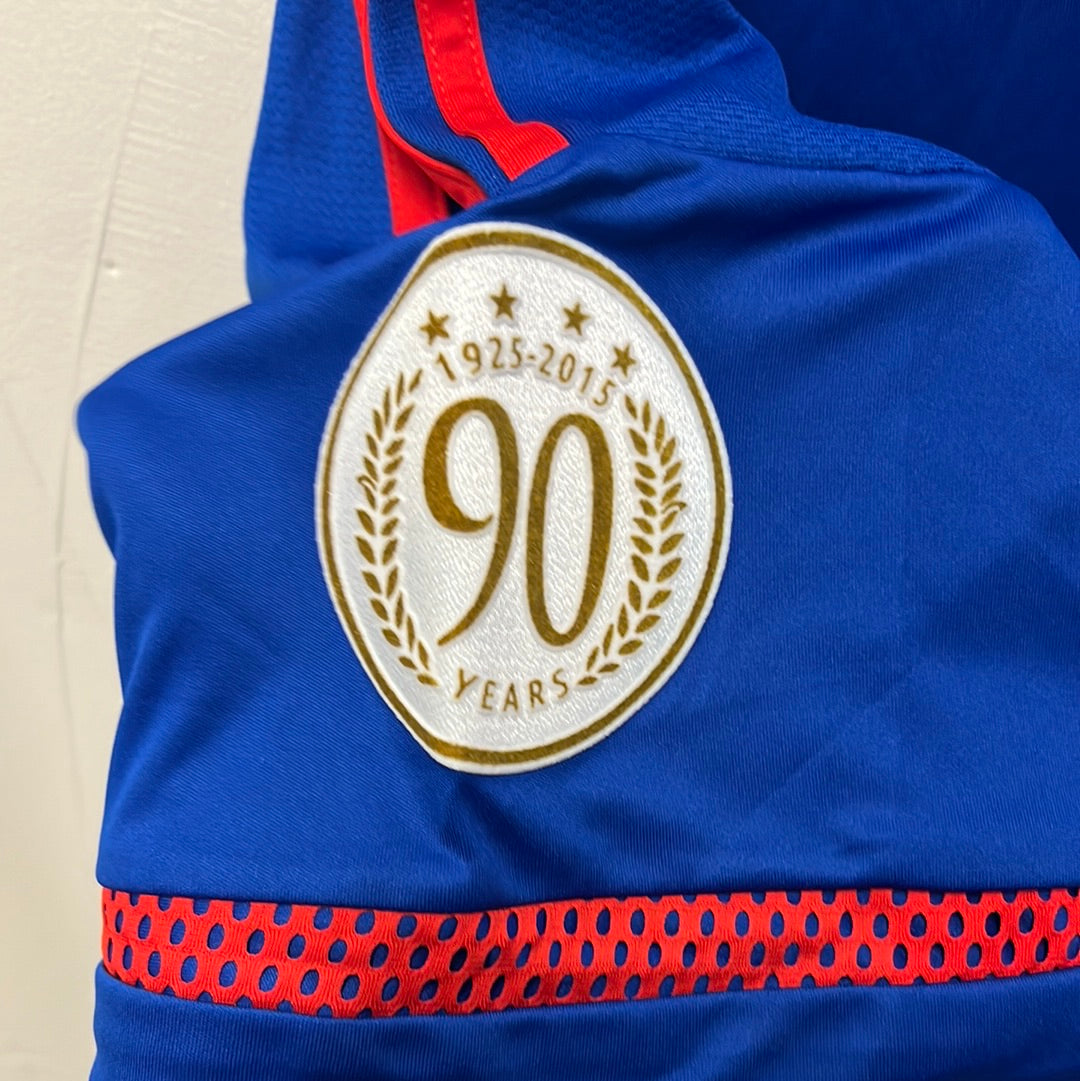 Olympiakos Away 15/16 90 Year anniversary patch
