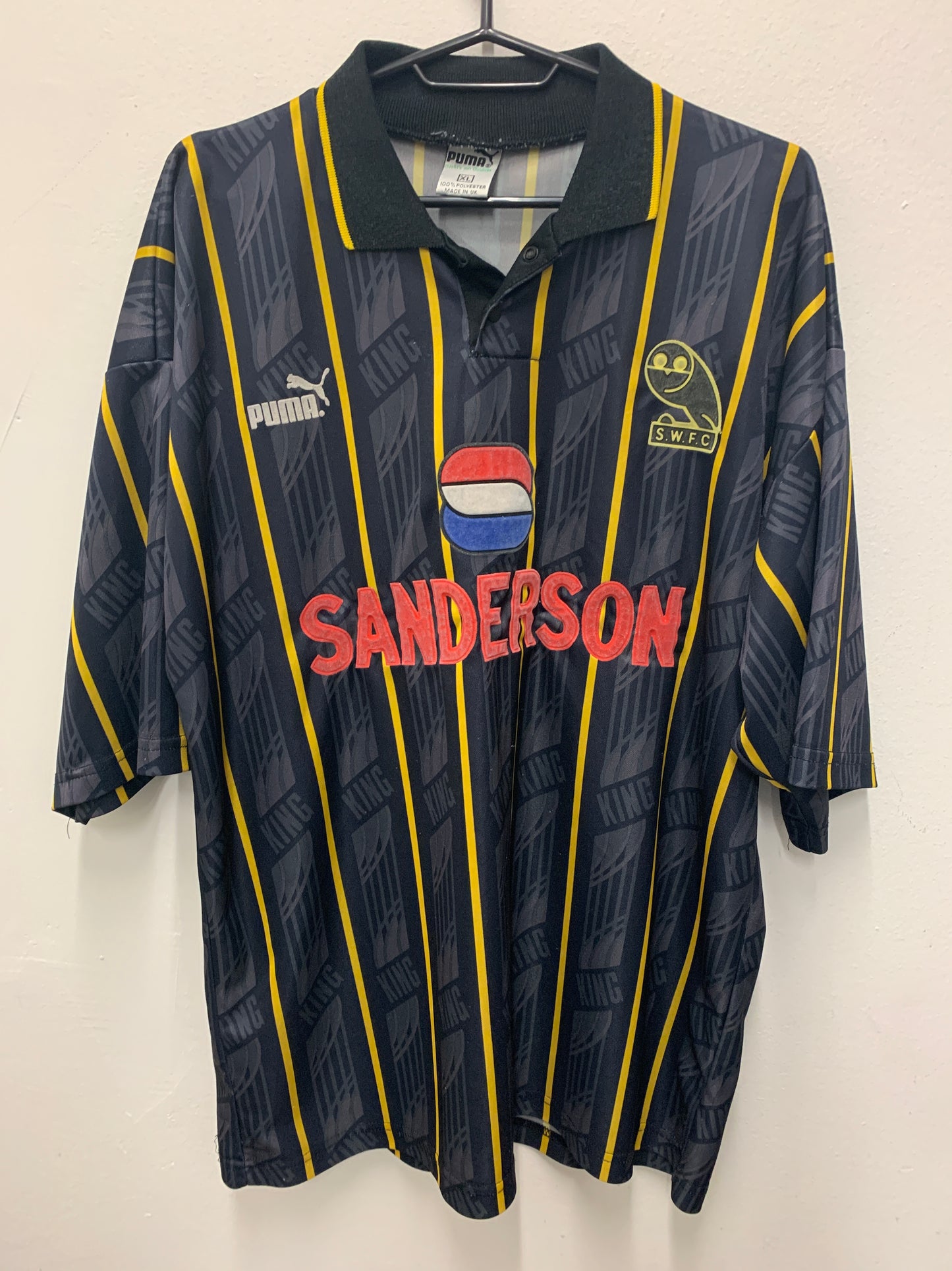 Sheffield Wednesday Away 93/95 Waddle 8