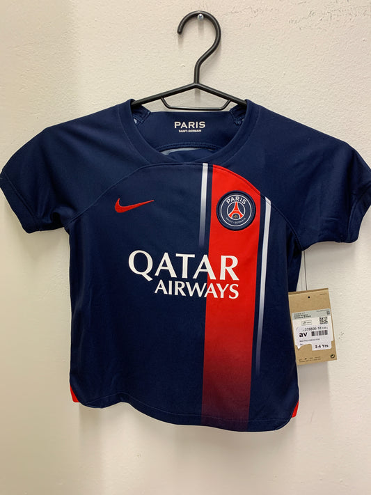 PSG Home 23/24 Full Kit Kids