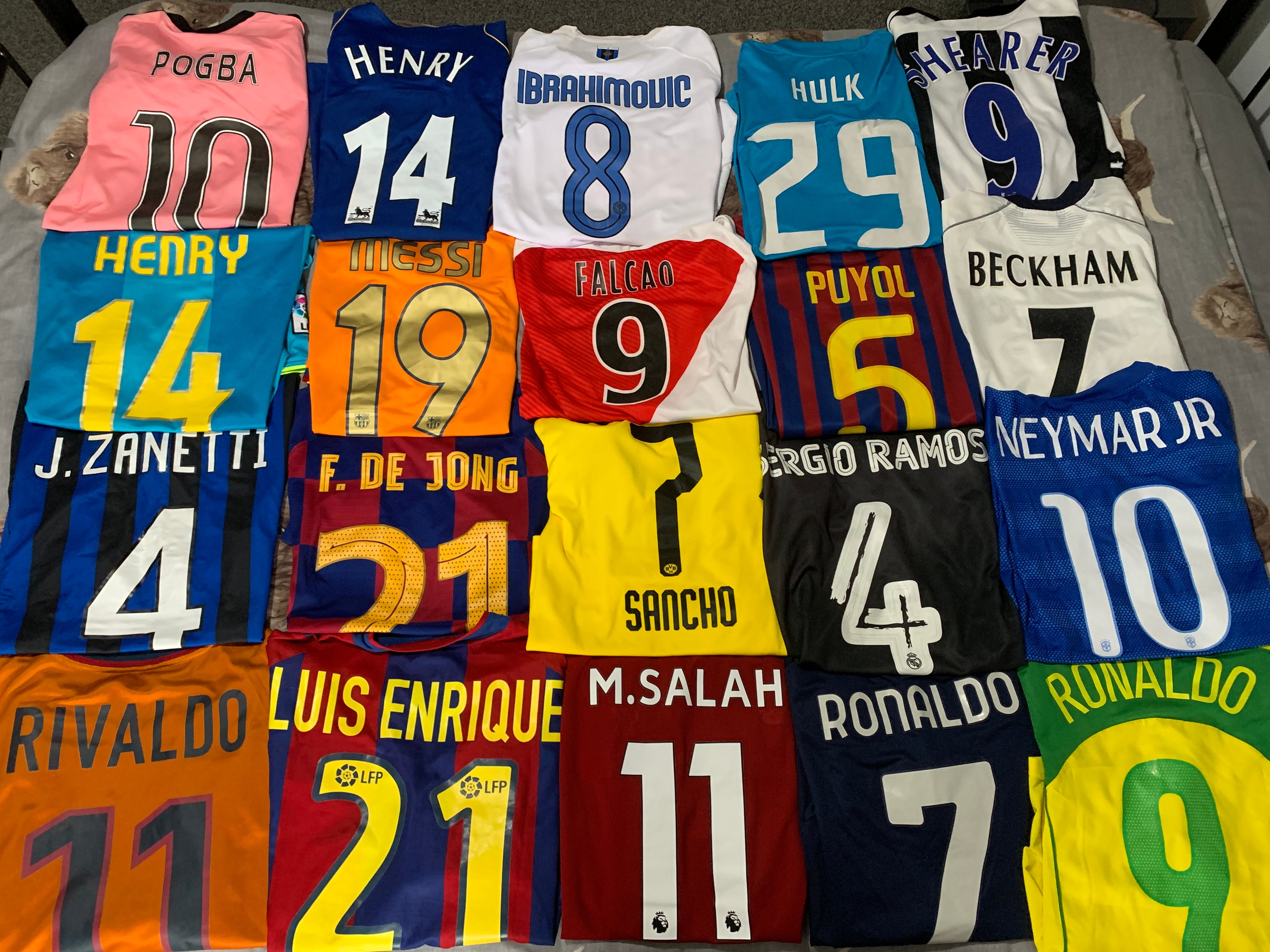 Premium Football Shirt Mystery Bundle x 10