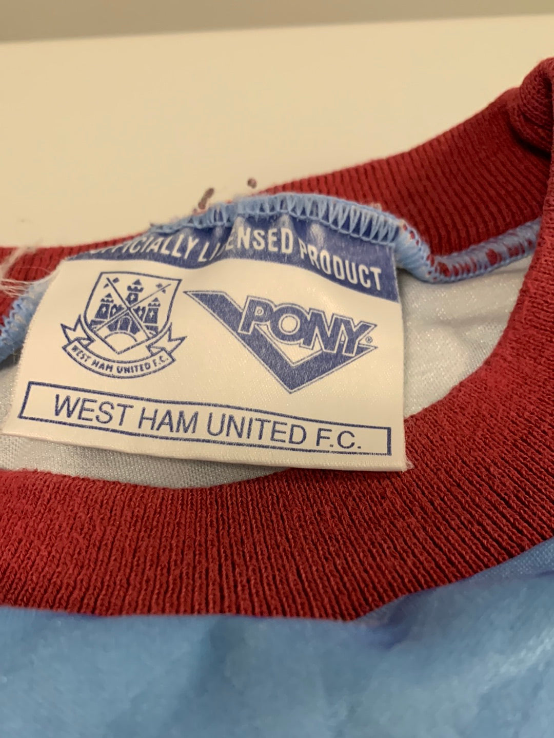 West Ham Away 93/95