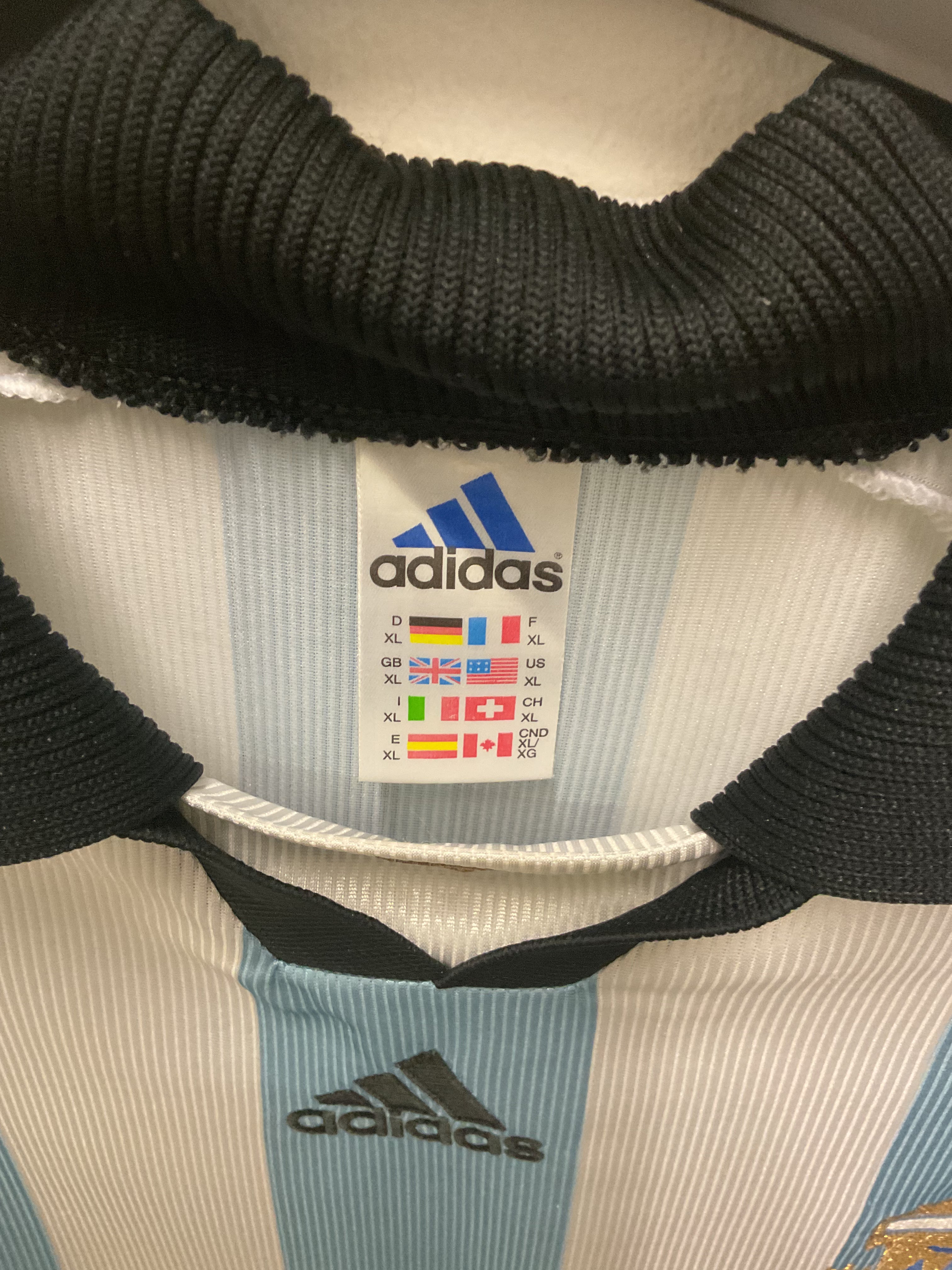 Argentina Home 1998 Ortega 10