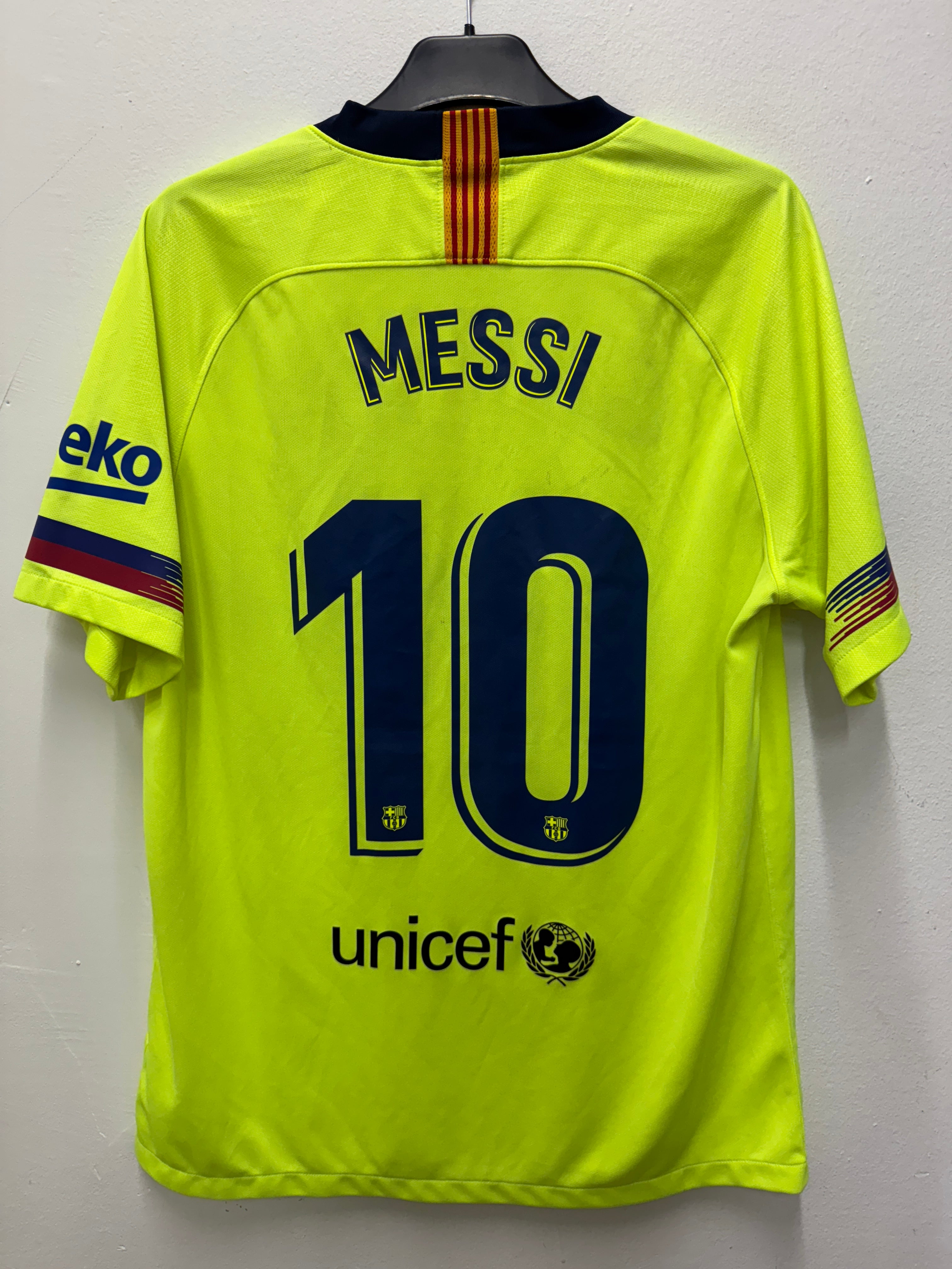 Barcelona Away 18/19 Messi 10