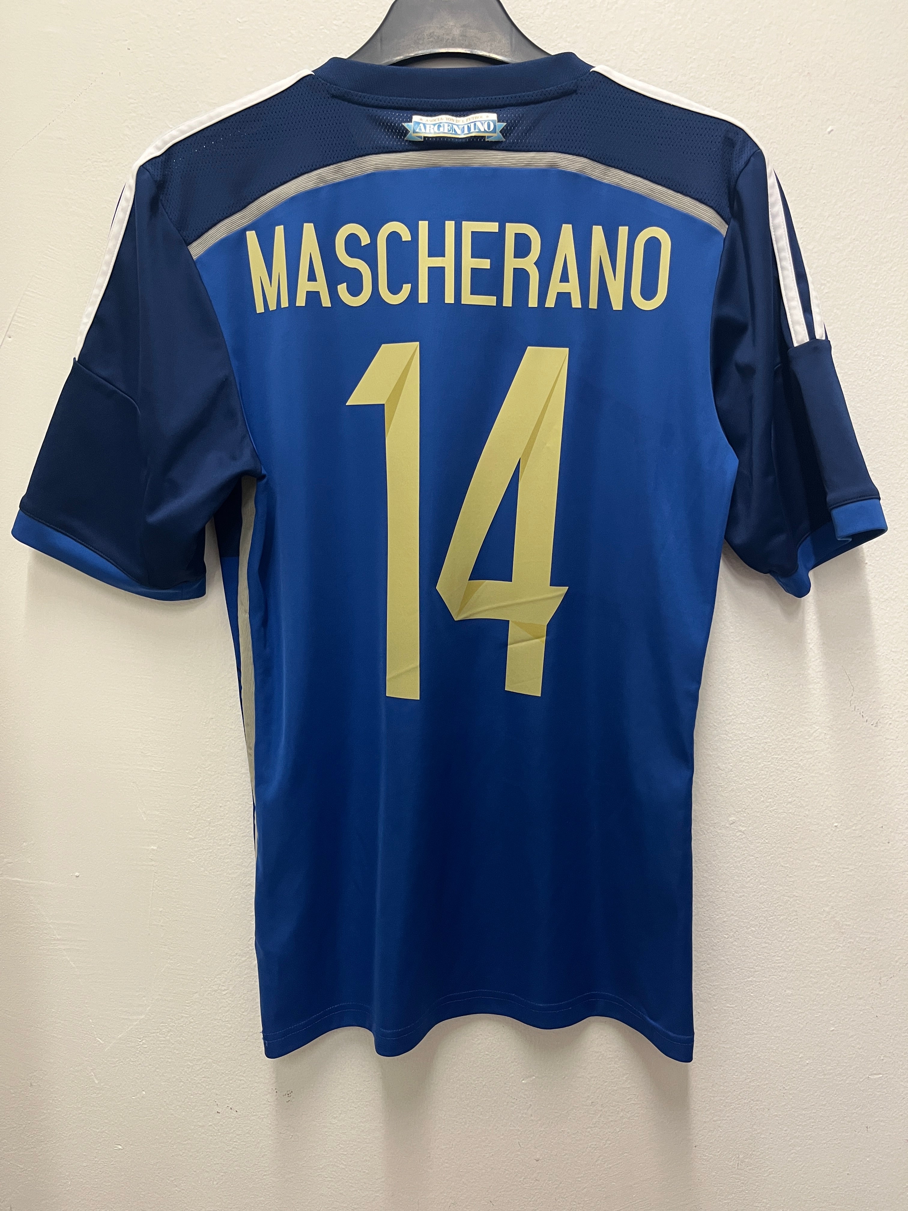 Argentina Away 2014 Mascherano 14